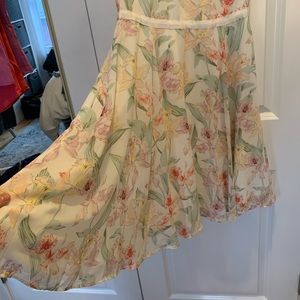 Floaty, floral dress